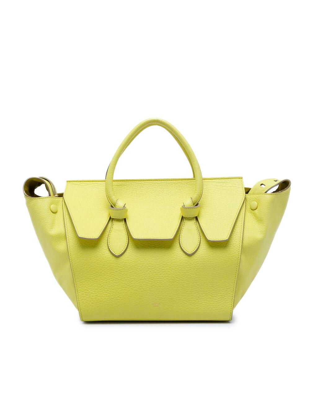 Celine Tie Knot Tote Grainy Leather #376324C81B